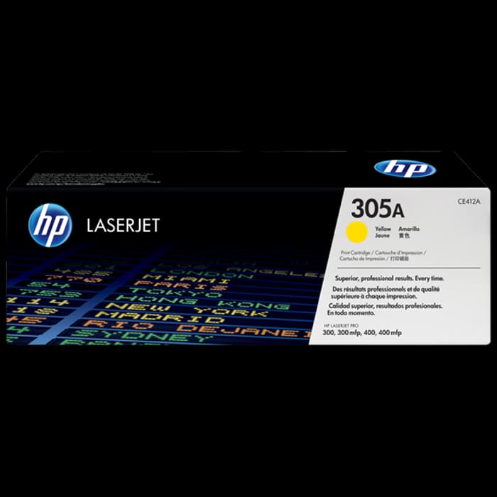 Toner HP 305A, CE412A, Yellow