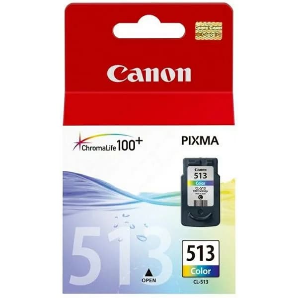 Tinta Canon CL-513, 2971B001, Color + Glava