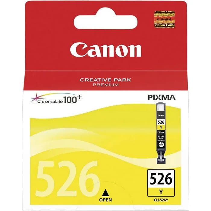 Tinta Canon CLI-526Y, 4543B001, Yellow