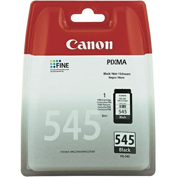 Tinta Canon PG-545, 8287B001, Black