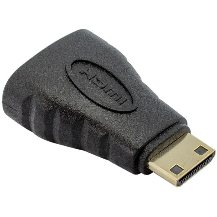 Adapter SBOX, HDMI (Ž) na Mini HDMI (M), crni