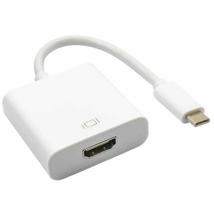 Adapter SBOX, USB-C (M) na HDMI (Ž), 0.15m, bijeli