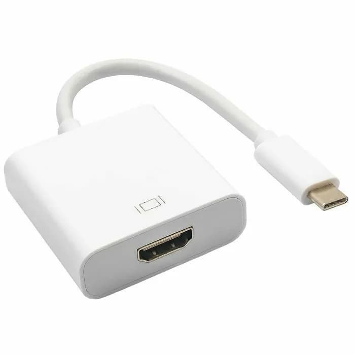 Adapter SBOX, USB-C (M) na HDMI (Ž), 0.15m, bijeli