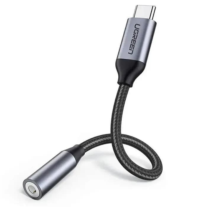 Adapter Ugreen 30632, USB-C (M) na 3.5mm (Ž), crno-sivi