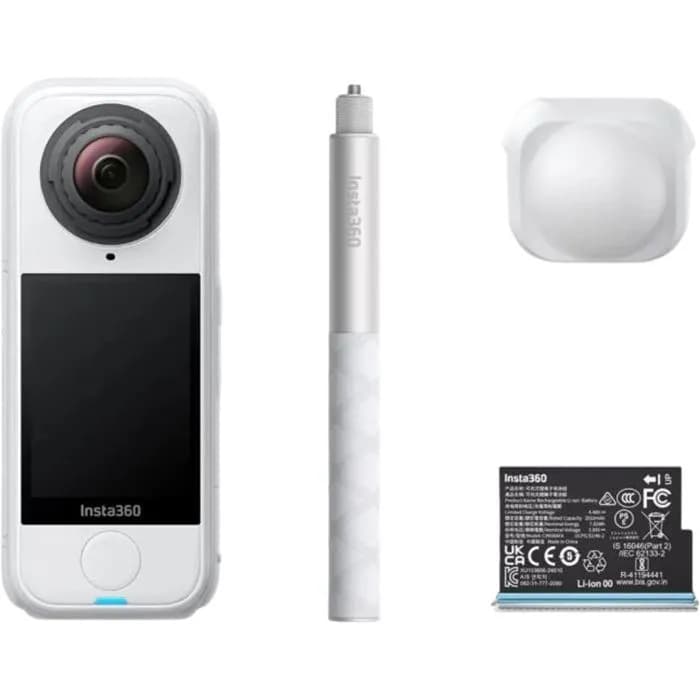Akcijska kamera Insta360 X4 Air Starter Bundle, Arctic White