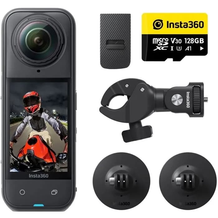 Akcijska kamera Insta360 X5 Motorcycle Bundle