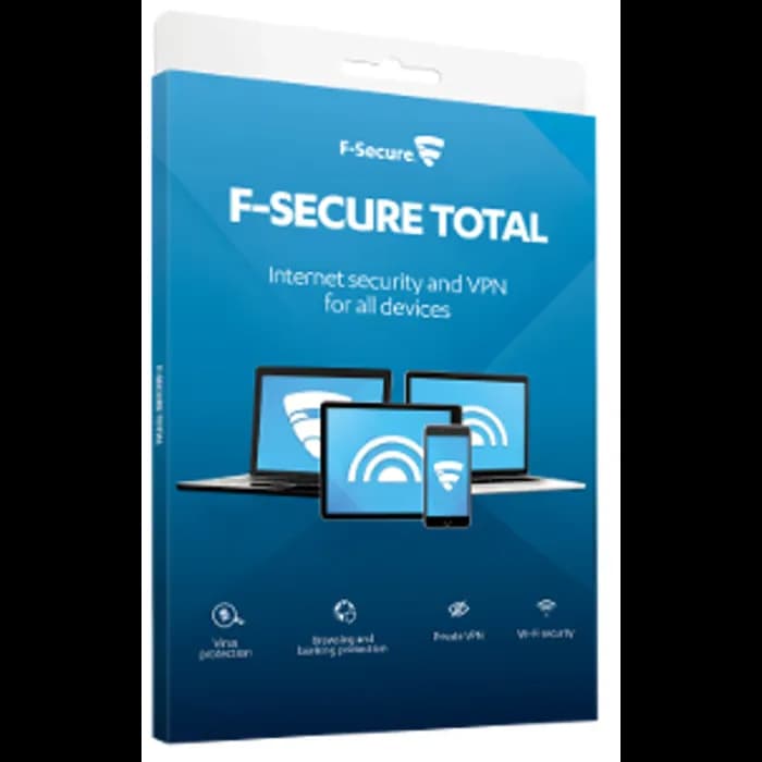 Antivirusni program F-Secure TOTAL security and privacy elektronska licenca, 5 uređaja / 1 godina