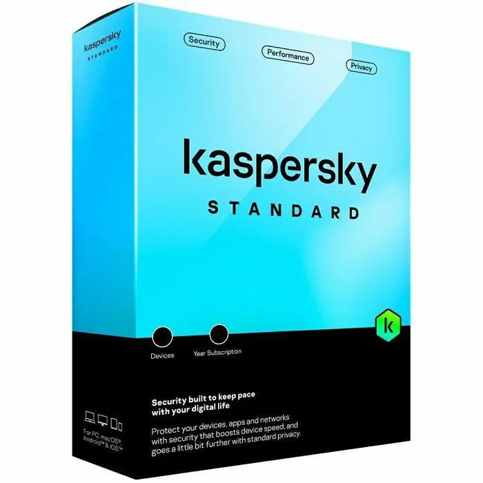 Antivirusni program Kaspersky Standard, 1 uređaj / 1 godina