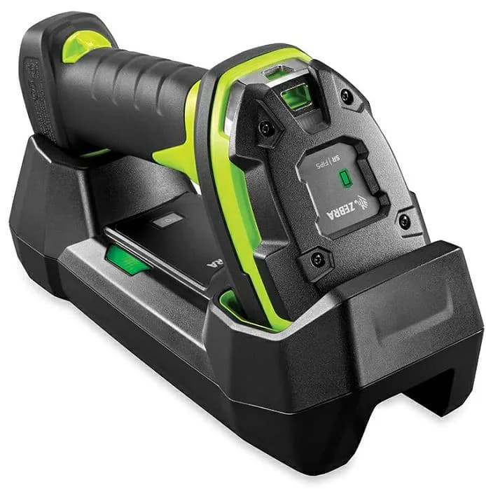 Bar kod čitač Zebra LI3678-SR, BT, 1D, SR, multi-IF, black, green