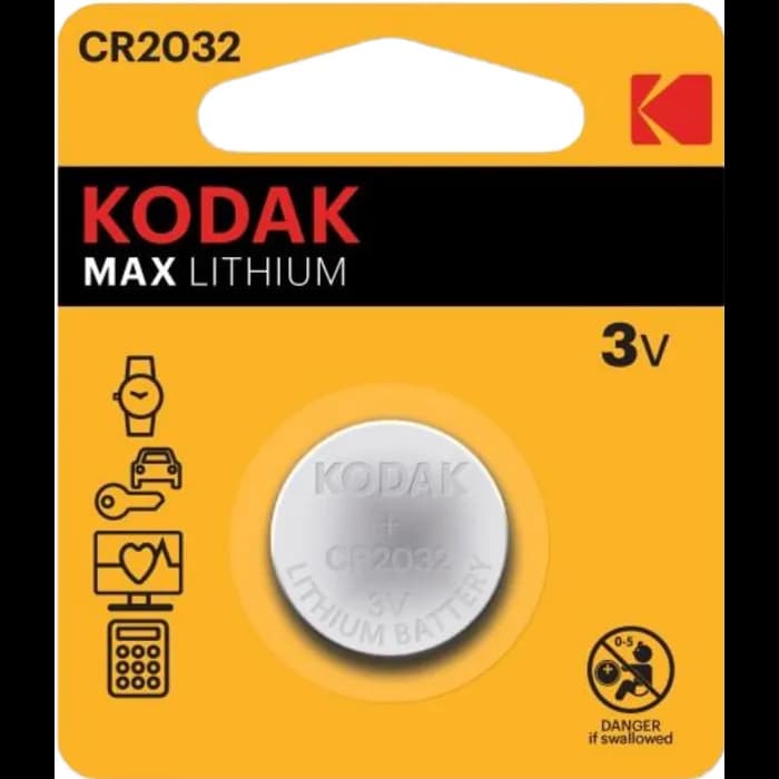 Baterija Kodak Ultra Lithium CR2032, 1 komad, 0304040008