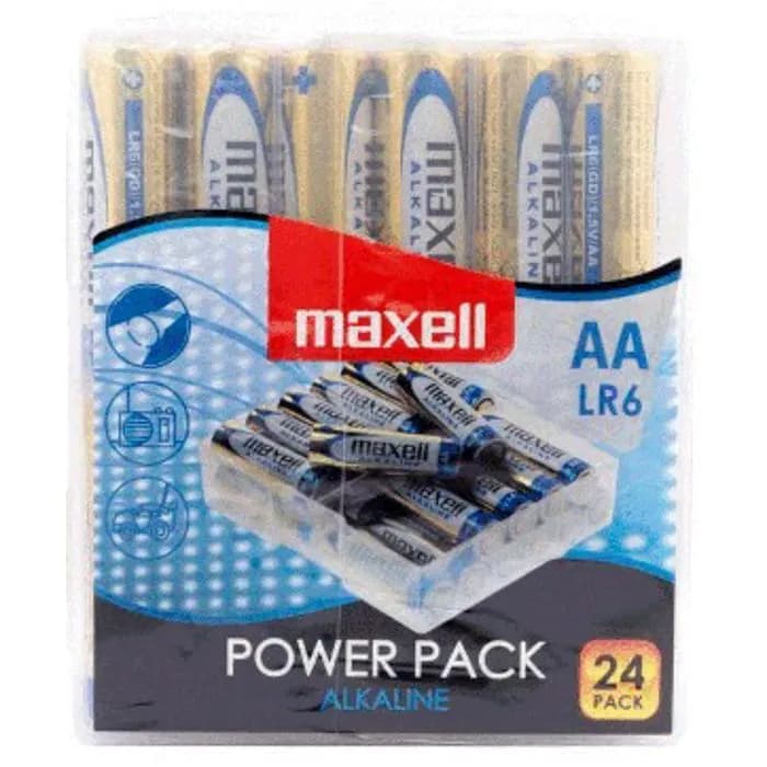 Baterije Maxell LR-6/AA, 24 komada