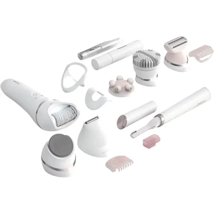 Beauty set Philips 9000 Series BRE740/90, 12 nastavaka, bijeli