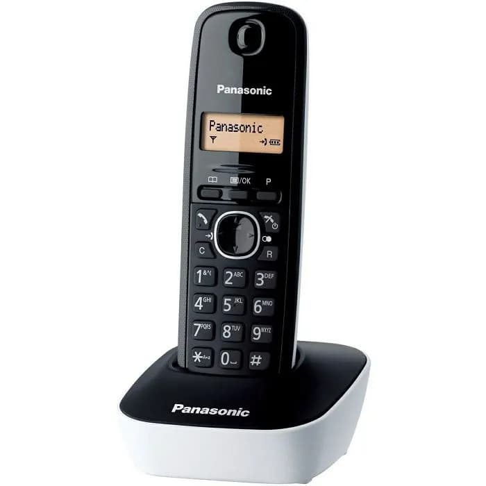 Bežični telefon Panasonic KX-TG1611FXW, bijeli
