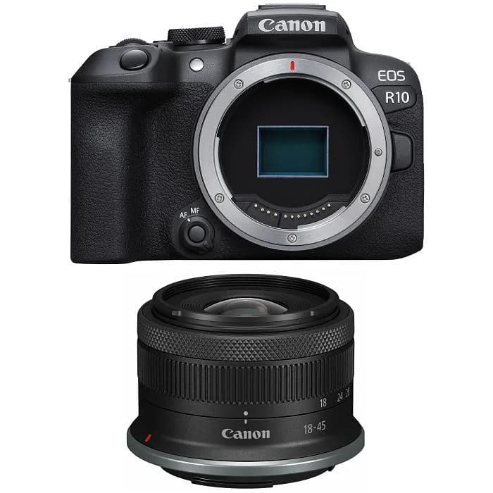Digitalni fotoaparat Canon EOS R10, mirrorless + RF-S 18-45mm STM