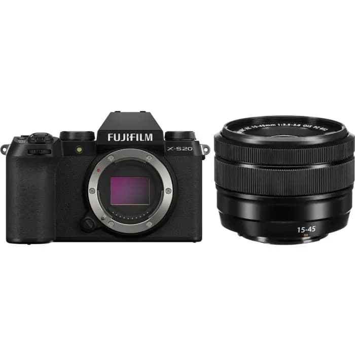 Digitalni fotoaparat Fujifilm X-S20, mirrorless + XC 15-45mm f/3.5-5.6 OIS PZ