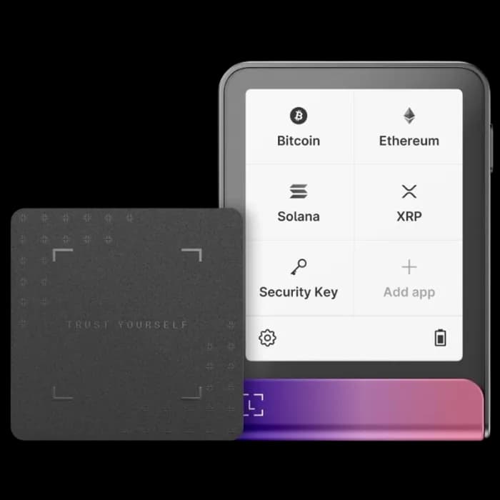 Digitalni novčanik Ledger Flex with Recovery Key, Bluetooth, USB-C, Crimson Magenta