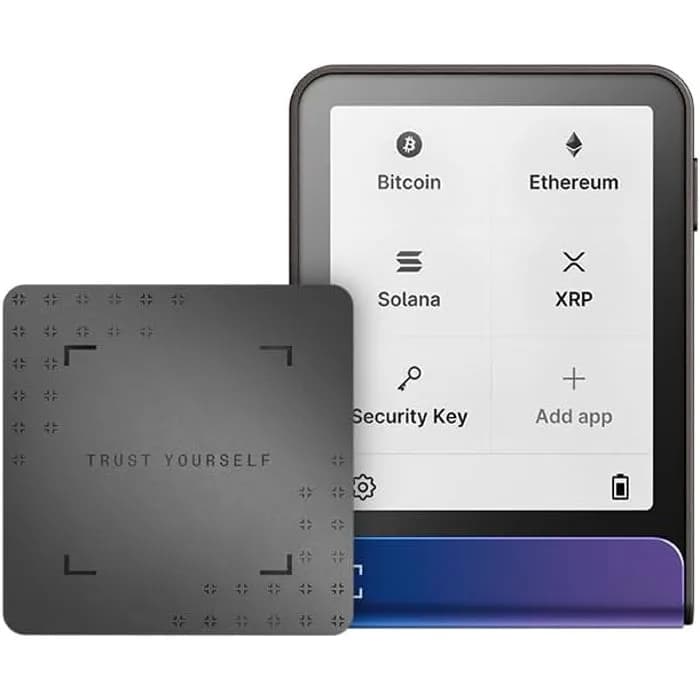 Digitalni novčanik Ledger Flex with Recovery Key, Bluetooth, USB-C, Neptune Blue