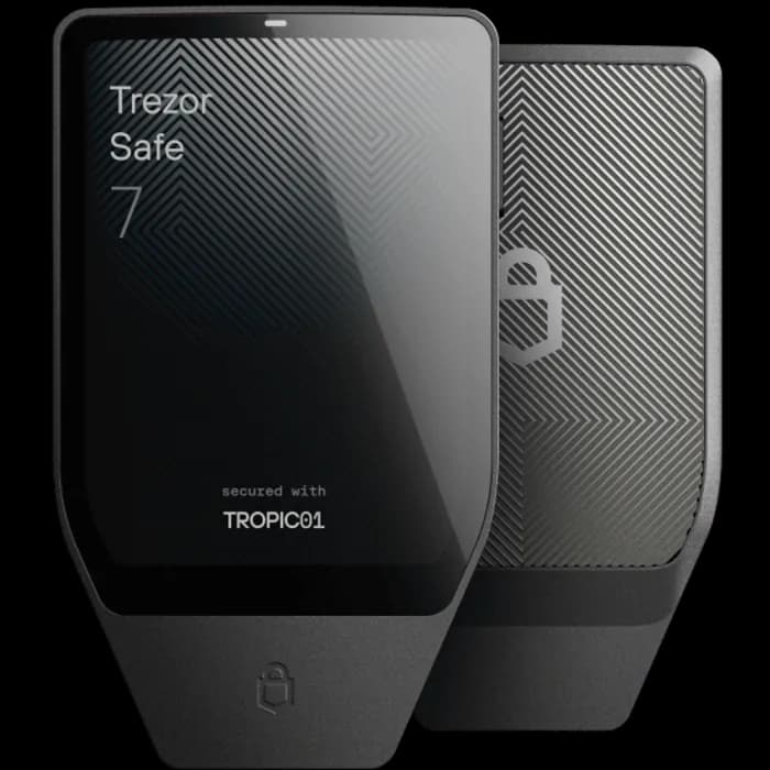 Digitalni novčanik Trezor Safe 7, Bluetooth, USB-C, Charcoal Black