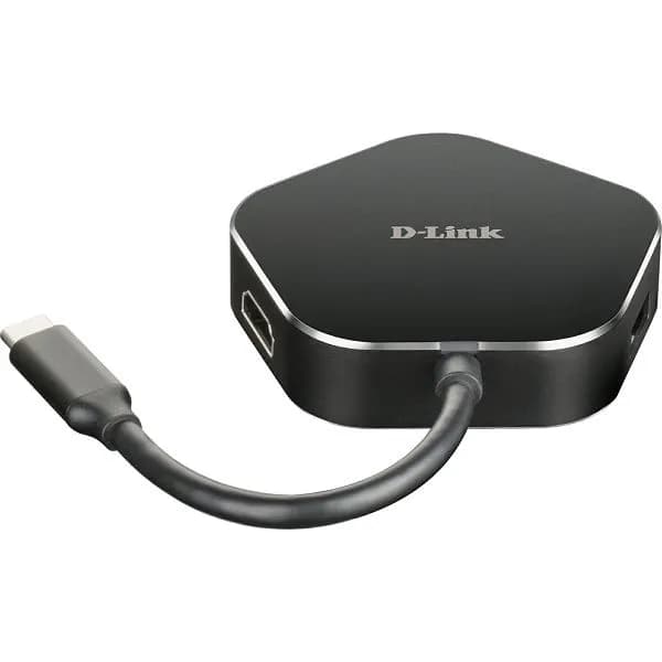 Docking D-Link 4-in-1, DUB-M420, USB-C