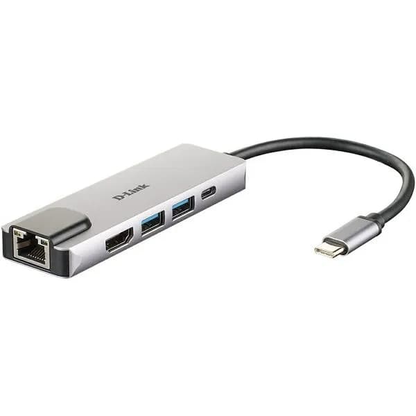 Docking D-Link 5-in-1 DUB-M520, USB-C