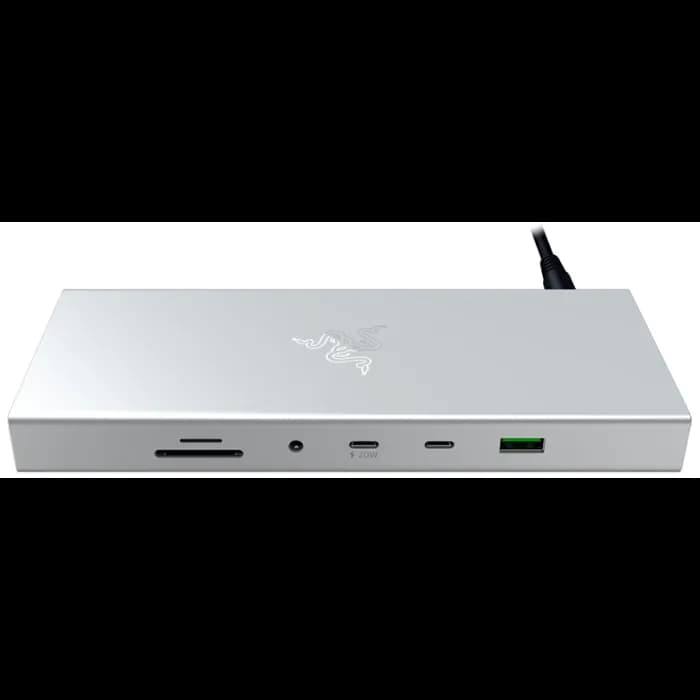Docking station Razer USB4 Dock, PD 100W, bijeli, RC21-02280200-R3EK