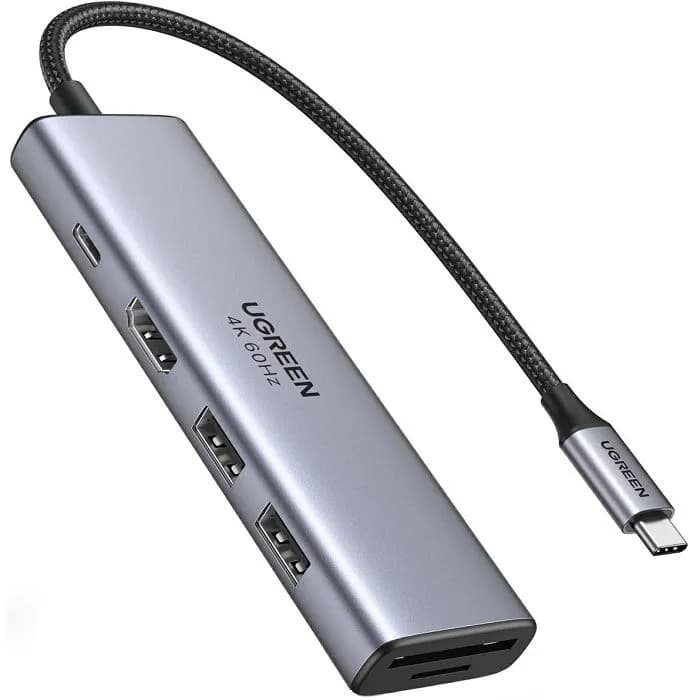 Docking Ugreen 60384, 6-u-1, PD 100W