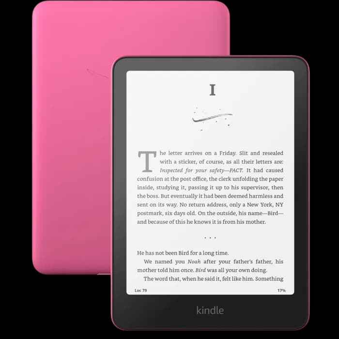E-Book Reader Amazon Kindle Paperwhite 2024, 7", 16GB, WiFi, 300dpi, USB-C, Special Offers, Pink