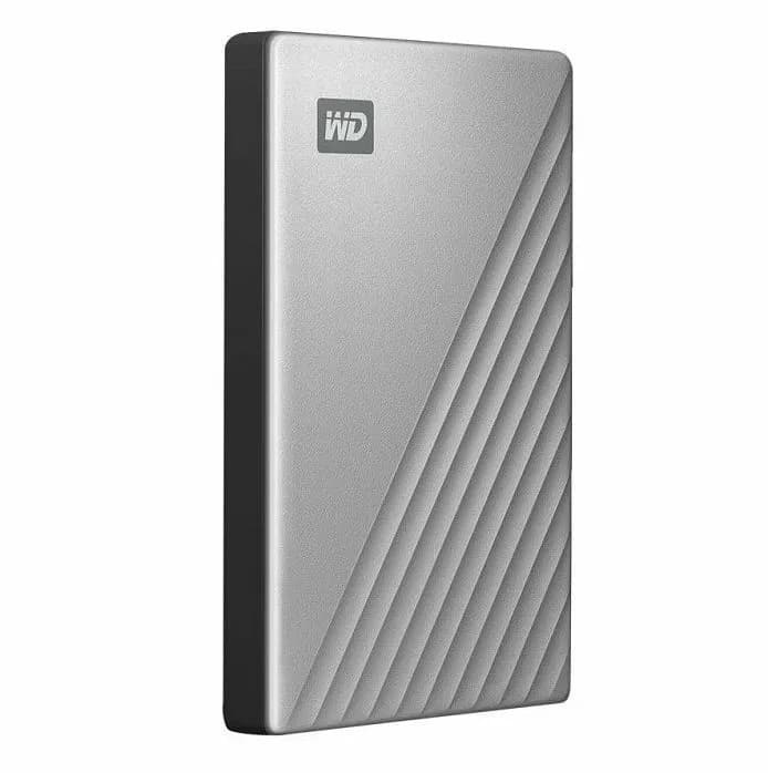 Eksterni disk WD My Passport Ultra, 2TB, USB 3.2, Silver