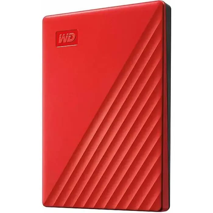 Eksterni disk WD My Passport, 2TB, USB 3.2, Red