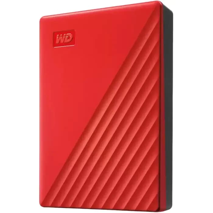 Eksterni disk WD My Passport, 6TB, USB 3.2, Red