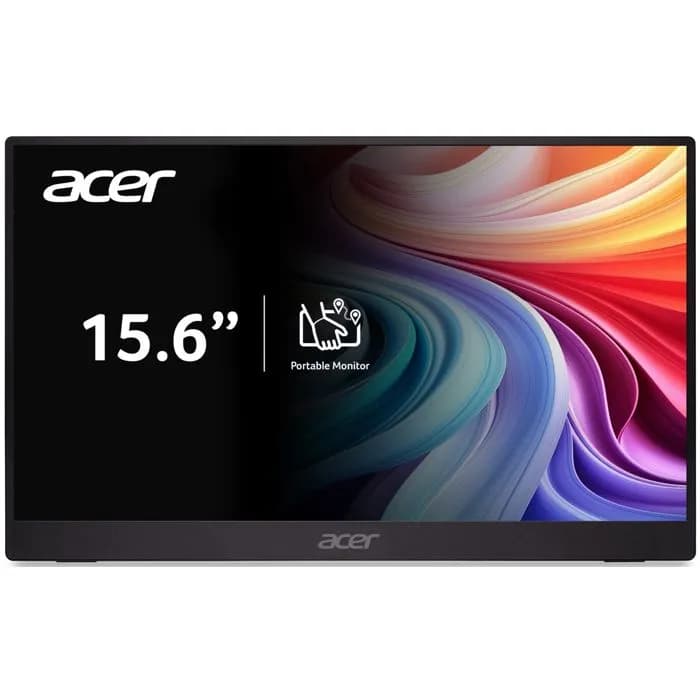 Eksterni monitor Acer 15.6" PM161QB1, UM.ZP1EE.101, IPS, HDMI, 2xUSB-C, Zvučnici, Full HD