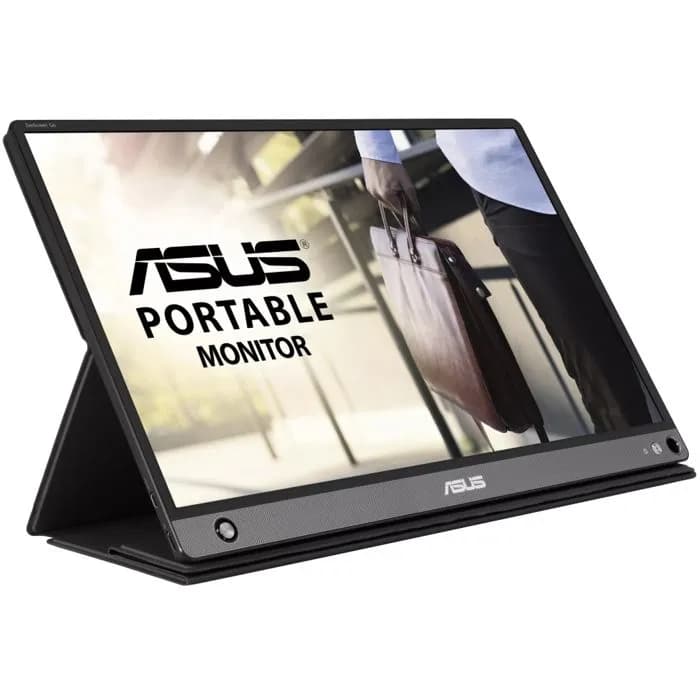 Eksterni monitor Asus 15.6" ZenScreen Go MB16AHP, IPS, Micro HDMI, USB-C, Zvučnici, Baterija 7800mAh, Full HD