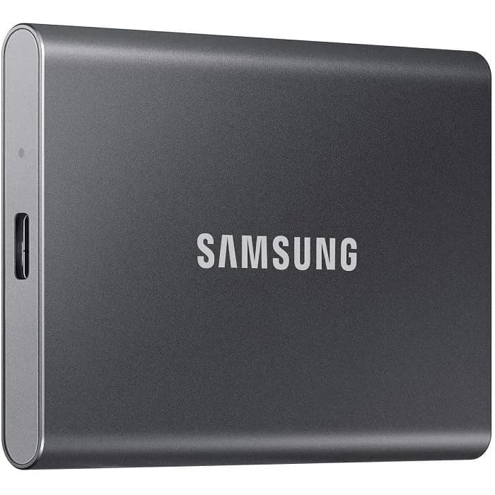Eksterni SSD Samsung T7, 2TB, USB 3.2, Titan Grey