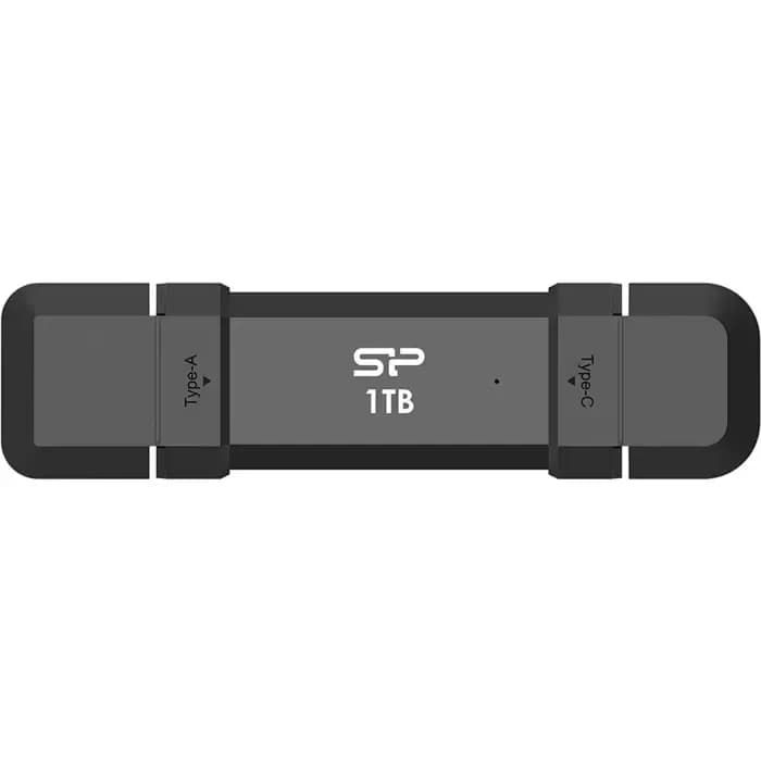 Eksterni SSD Silicon Power DS72, 1TB, USB 3.2 Gen 2, crni