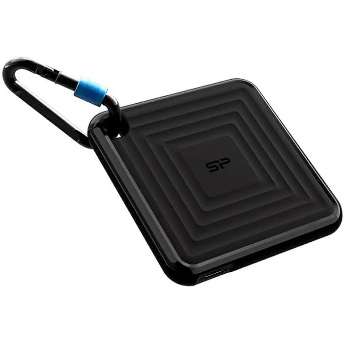 Eksterni SSD Silicon Power PC60, 512GB, USB 3.2 Gen 2, crni