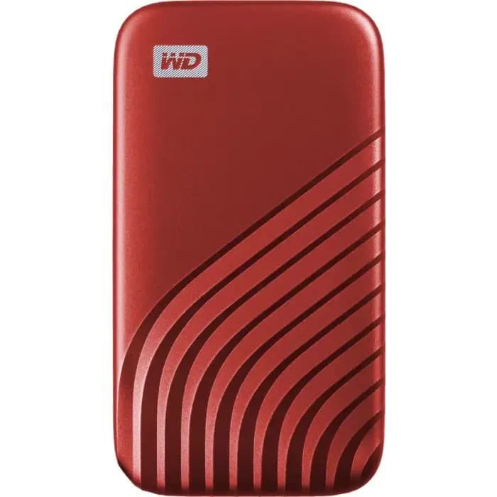 Eksterni SSD WD My Passport, 2TB, USB 3.2, Red