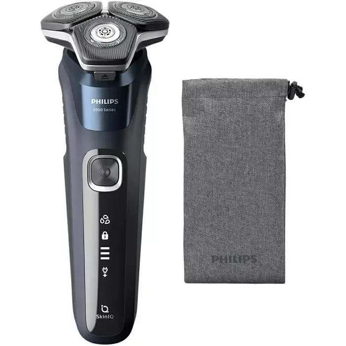 Električni brijač Philips 5000 Series S5885/10, tamno-plavi