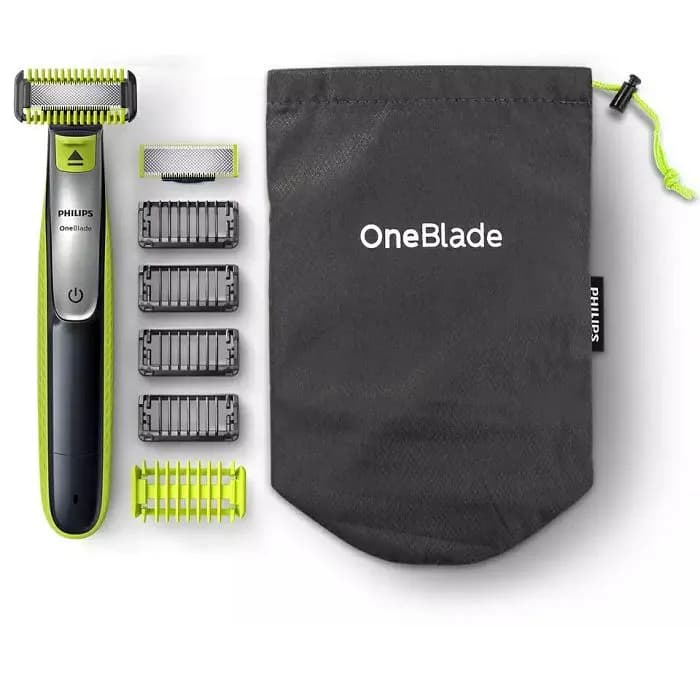 Električni brijač Philips OneBlade Face + Body QP2630/30, 5 nastavaka, crni
