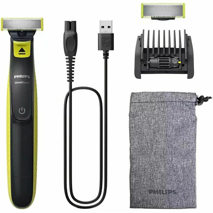 Električni brijač Philips OneBlade Face QP2724/30, crni