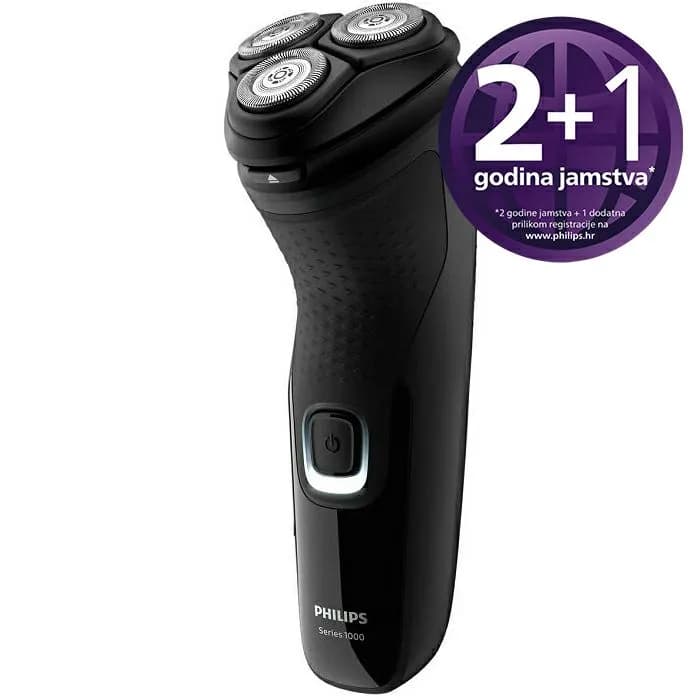 Električni brijač Philips Shaver 1000 Series S1232/41, crni