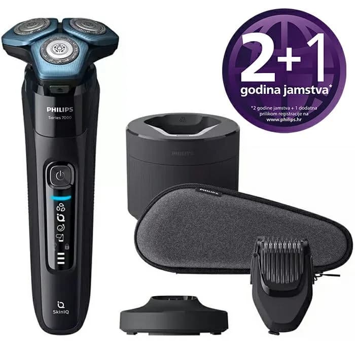 Električni brijač Philips Shaver 7000 Series S7783/59, crni