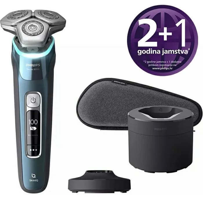 Električni brijač Philips Shaver 9000 Series S9982/55, plavi
