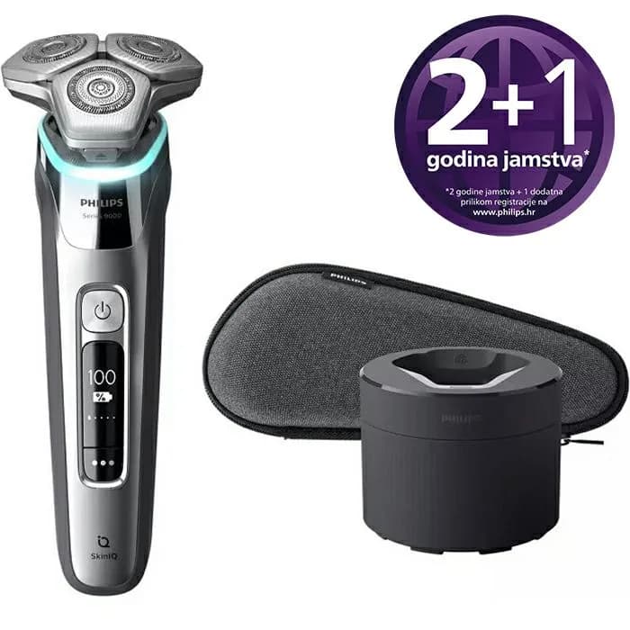 Električni brijač Philips Shaver 9000 Series S9985/50, srebrni