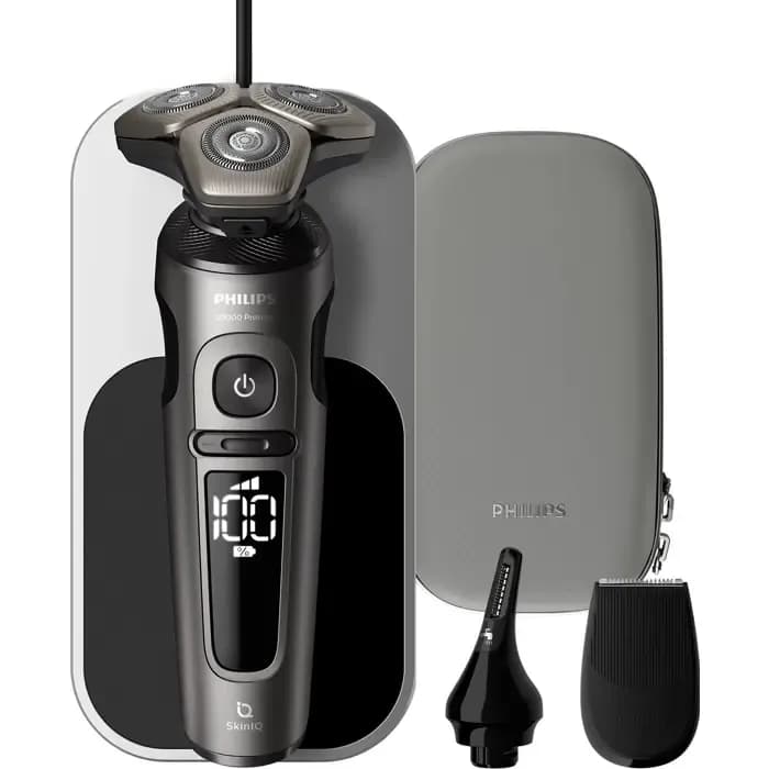 Električni brijač Philips Shaver 9000 Series SP9872/15, sivi