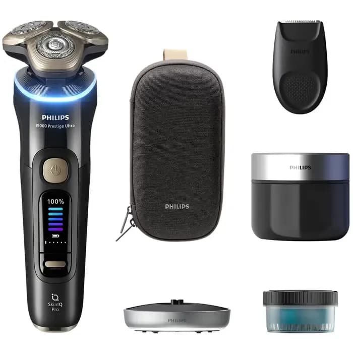 Električni brijač Philips Shaver Prestige Ultra i9000 series XP9400/31, vodootporan, crni