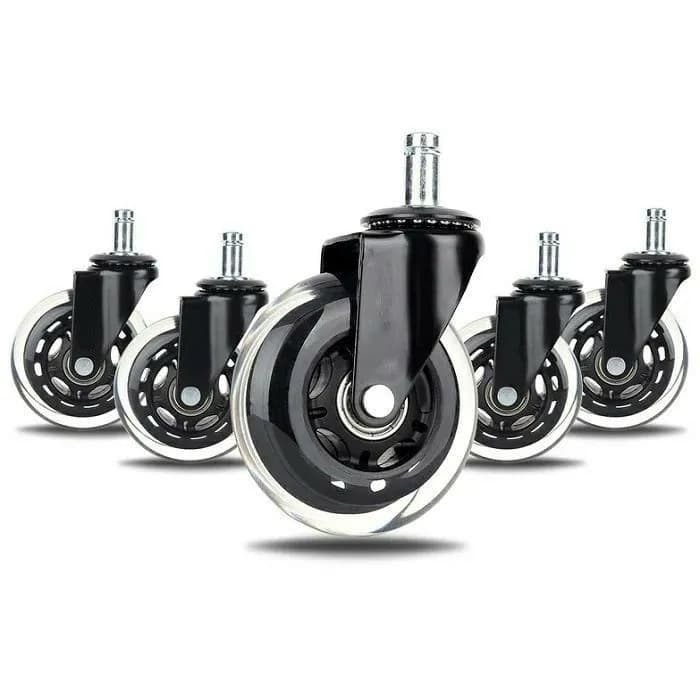 Ergovision set kotača, sa silikonskom gumom, 75/11mm