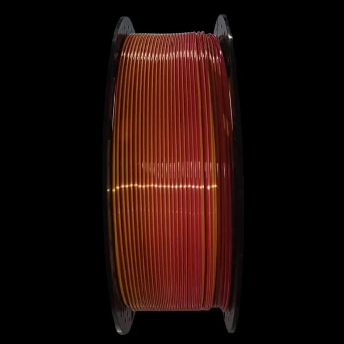 Filament za 3D printanje,Silk PLA, 1.75 mm, 1 kg, Red/Gold