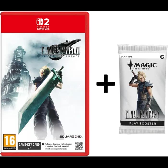 Final Fantasy VII Remake Intergrade (Switch 2) + Magic: The Gathering - Final Fantasy Play Booster Pack