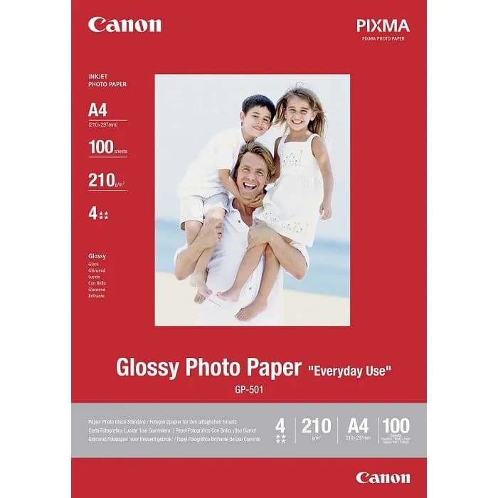 Foto papir Canon Glossy Photo Paper GP-501, A4, 100 listova