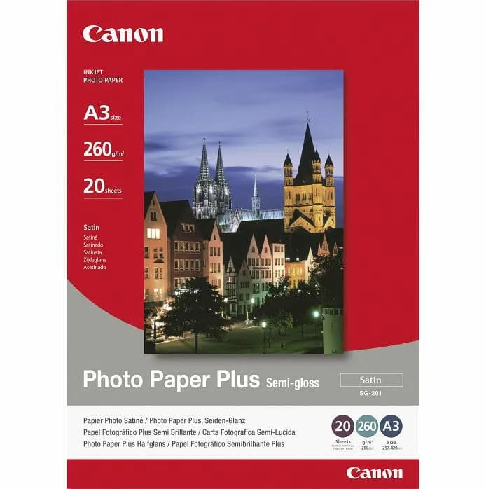 Foto papir Canon Paper Plus SG201, A3+, 20 listova